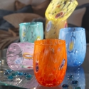 Ensemble de 6 verres à eau en verre forme arrondie 10cm Bombetta Choix