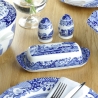 Beurrier en terre cuite décoré style anglais Blue Italian Vente