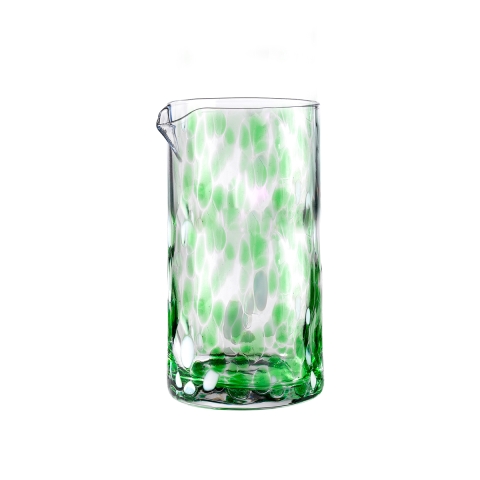 Carafe à eau 0,5L en verre vert 15cm Carnaval Promotion