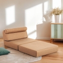 Fauteuil convertible en lit une place pliable, gain de place Jasmine Vente