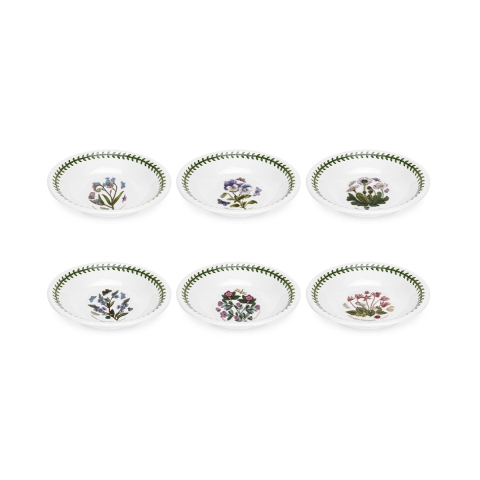 Set de 6 bols en porcelaine 18 cm Portmeirion Botanic Garden Promotion