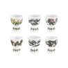 Lot de 6 coquetiers en porcelaine Portmeirion Botanic Garden Promotion