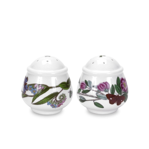 Ensemble salière et poivrière en porcelaine Portmeirion Botanic Garden Promotion
