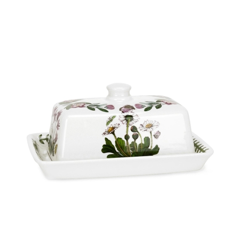 Beurrier avec couvercle en porcelaine Portmeirion Botanic Garden Promotion
