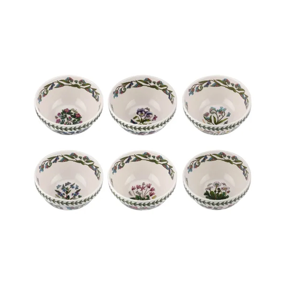 Lot de 6 bols empilables en porcelaine 18 cm Portmeirion Botanic Garden Promotion Lot de 6 bols empilables en porcelaine 18 cm Portmeirion Botanic Garden Promotion