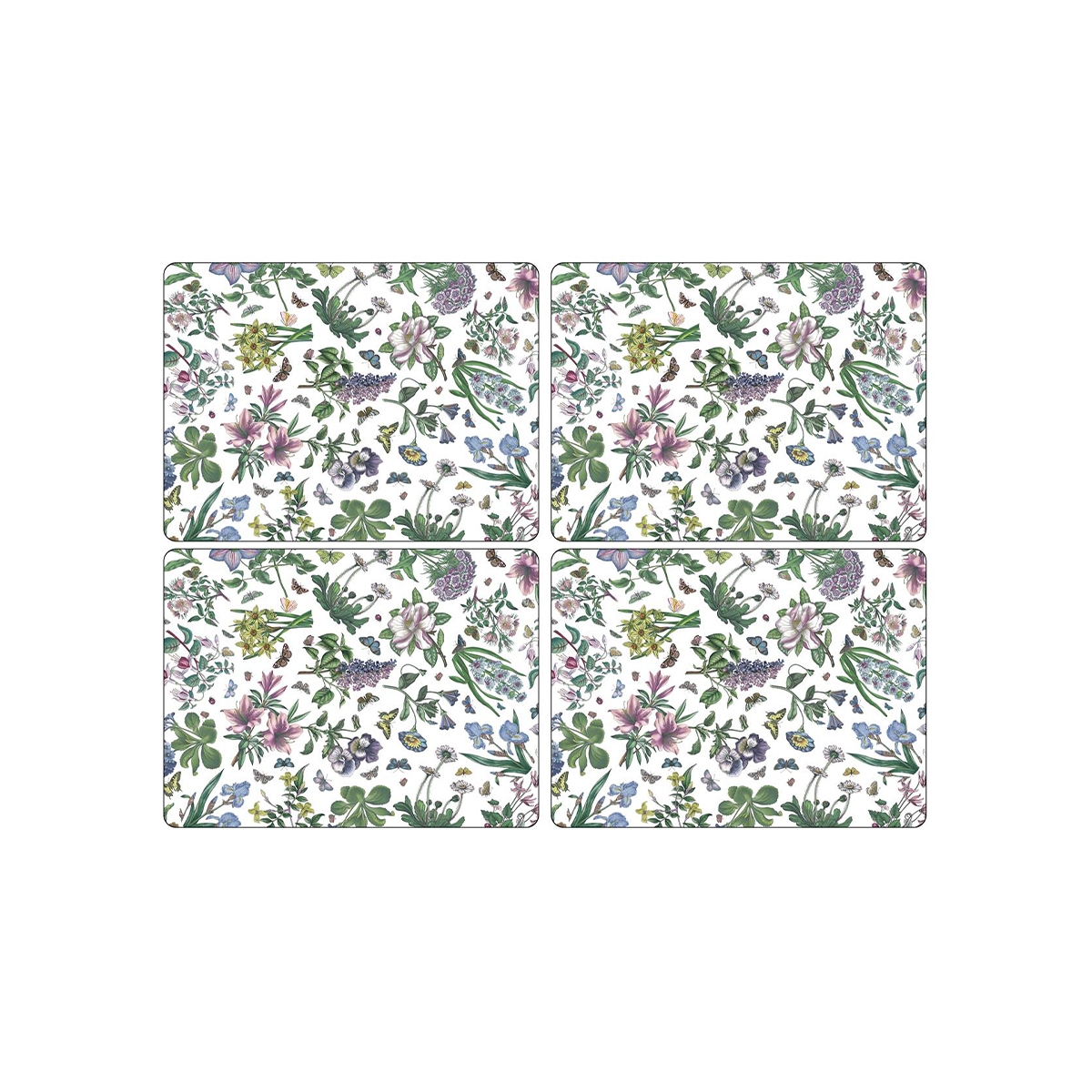 Set de 4 sets de table rectangulaires Portmeirion Botanic Garden Promotion Set de 4 sets de table rectangulaires Portmeirion Botanic Garden Promotion