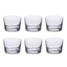 Ensemble de 6 verres à liqueur coniques en verre pour cuisine, bar, restaurant Mexico Promotion