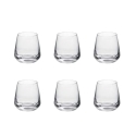 Set de 6 verres à liqueur en verre Goccia pour cuisine, bar, restaurant Mexico Promotion