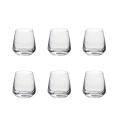 Set de 6 verres à liqueur en verre Goccia pour cuisine, bar, restaurant Mexico Promotion