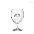 Lot de 2 verres à bière pub restaurant 600ml Fatti Una Bionda Promotion