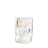 Ensemble de 6 verres à eau en verre coloré cuisine restaurant 10 cm Murrine Vente