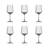 Ensemble de 6 verres à vin en cristal 400 ml pour cuisine bar restaurant Siesta Promotion