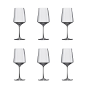 Ensemble de 6 verres dégustation vin design cuisine bar restaurant 520ml Siesta Promotion