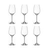 Ensemble de 6 verres à vin rouge de table 22,5 cm design goutte cuisine Sinfonia Promotion