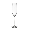 Set de 6 flûtes à champagne en verre design goutte 25cm Sinfonia Vente