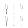Ensemble de 6 flûtes à dégustation pour cuisine et bar 250 ml Siesta Promotion