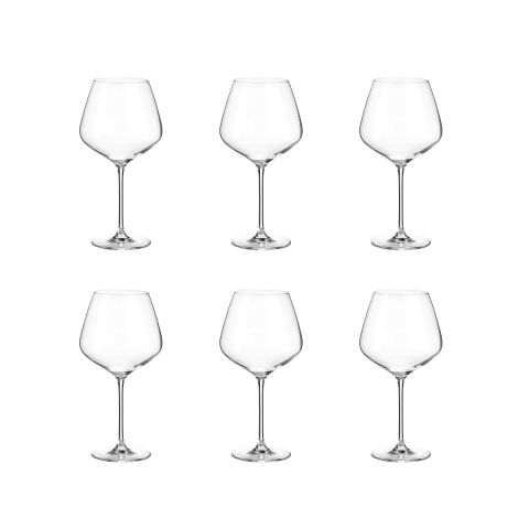 Ensemble de 6 verres à vin Bourgogne design goutte 950 ml Sinfonia pour restaurant et bar Promotion