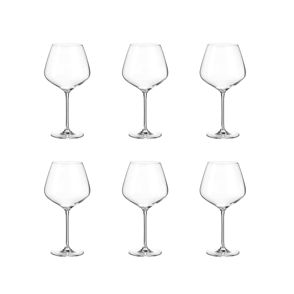 Ensemble de 6 verres à vin Bourgogne design goutte 950 ml Sinfonia pour restaurant et bar Promotion Ensemble de 6 verres à vin Bourgogne design goutte 950 ml Sinfonia pour restaurant et bar Promotion