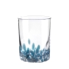 Ensemble 6 verres à eau colorés 10cm en verre pour table cuisine Venise Vente