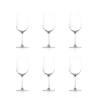 Ensemble de 6 verres à dégustation de vin Chardonnay 365 ml en verre Tokyo Temptation Promotion