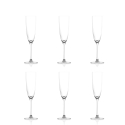 Lot de 6 flûtes à champagne en verre 165ml Tokyo Temptation Promotion