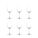 Ensemble de 6 verres à vin 260 ml en verre cristallin Tokyo Temptation Promotion