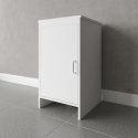 Meuble de salle de bain et buanderie multifonction en PVC 45x50 avec porte Negrari FB9006K Vente