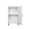 Meuble de salle de bain et buanderie multifonction en PVC 45x50 avec porte Negrari FB9006K Remises