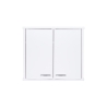 Meuble mural suspendu pour salle de bain buanderie avec 2 portes FH960K Negrari Promotion
