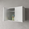 Meuble mural suspendu pour salle de bain buanderie avec 2 portes FH960K Negrari Vente