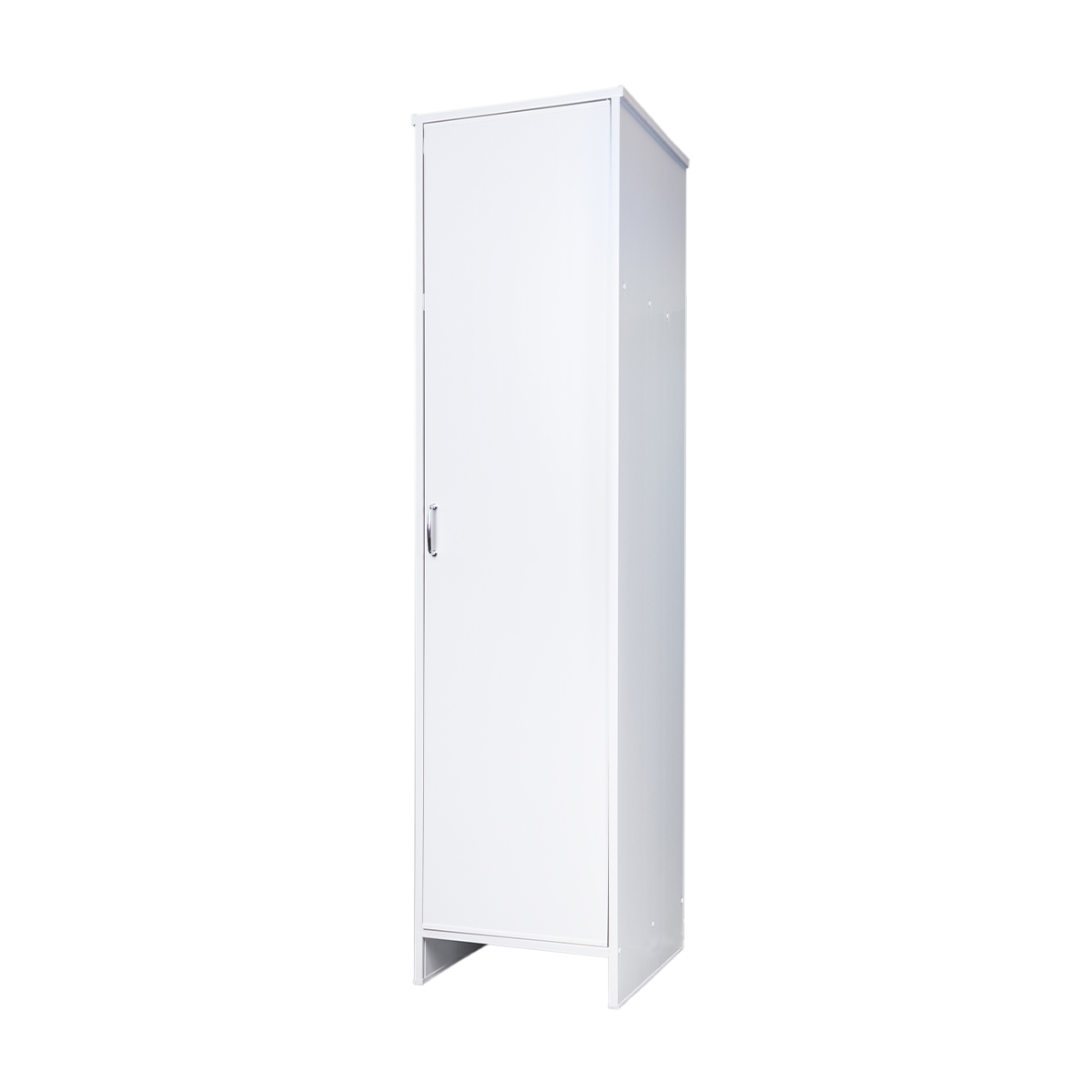 Colonne de salle de bain et buanderie en PVC blanc avec porte D8FC9006K Negrari