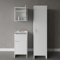 Ensemble de buanderie mobile avec meuble suspendu et colonne Negrari COMP 5 Promotion