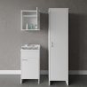 Ensemble de buanderie mobile avec meuble suspendu et colonne Negrari COMP 5 Promotion