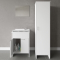 Ensemble meuble de buanderie avec miroir et colonne Negrari COMP 8 Promotion