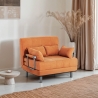Fauteuil-lit pliant en tissu gain de place Deborah Twin Class Remises
