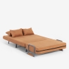 Fauteuil-lit pliant en tissu gain de place Deborah Twin Class 