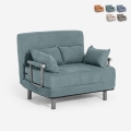 Fauteuil-lit pliant en tissu gain de place Deborah Twin Class Promotion