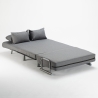 Fauteuil convertible lit convertible en tissu Deborah Twin 