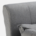 Fauteuil convertible lit convertible en tissu Deborah Twin 