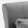 Fauteuil convertible lit convertible en tissu Deborah Twin 