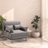 Fauteuil convertible lit convertible en tissu Deborah Twin Achat