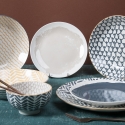 Service de table 18 pièces en porcelaine 6 personnes Soho Prix