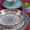 Service de vaisselle 18 pièces en porcelaine 6 personnes Maya Choix