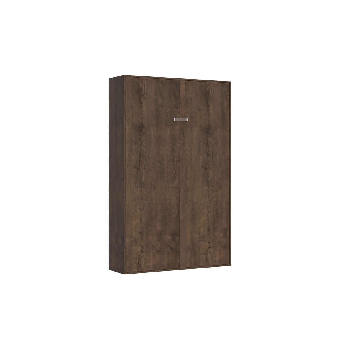 Lit escamotable une place et demie 120x190cm bois noyer Kentaro Promotion Lit escamotable une place et demie 120x190cm bois noyer Kentaro Promotion