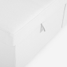 Canapé convertible 3 places avec méridienne et rangement USB-C bibliothèque Civis 