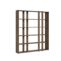 Bibliothèque murale 6 étagères design moderne 178x36x204cm Kato A Large Modèle