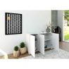 Buffet moderne 3 portes pour salon cuisine 130x40x83 Lumina Modèle
