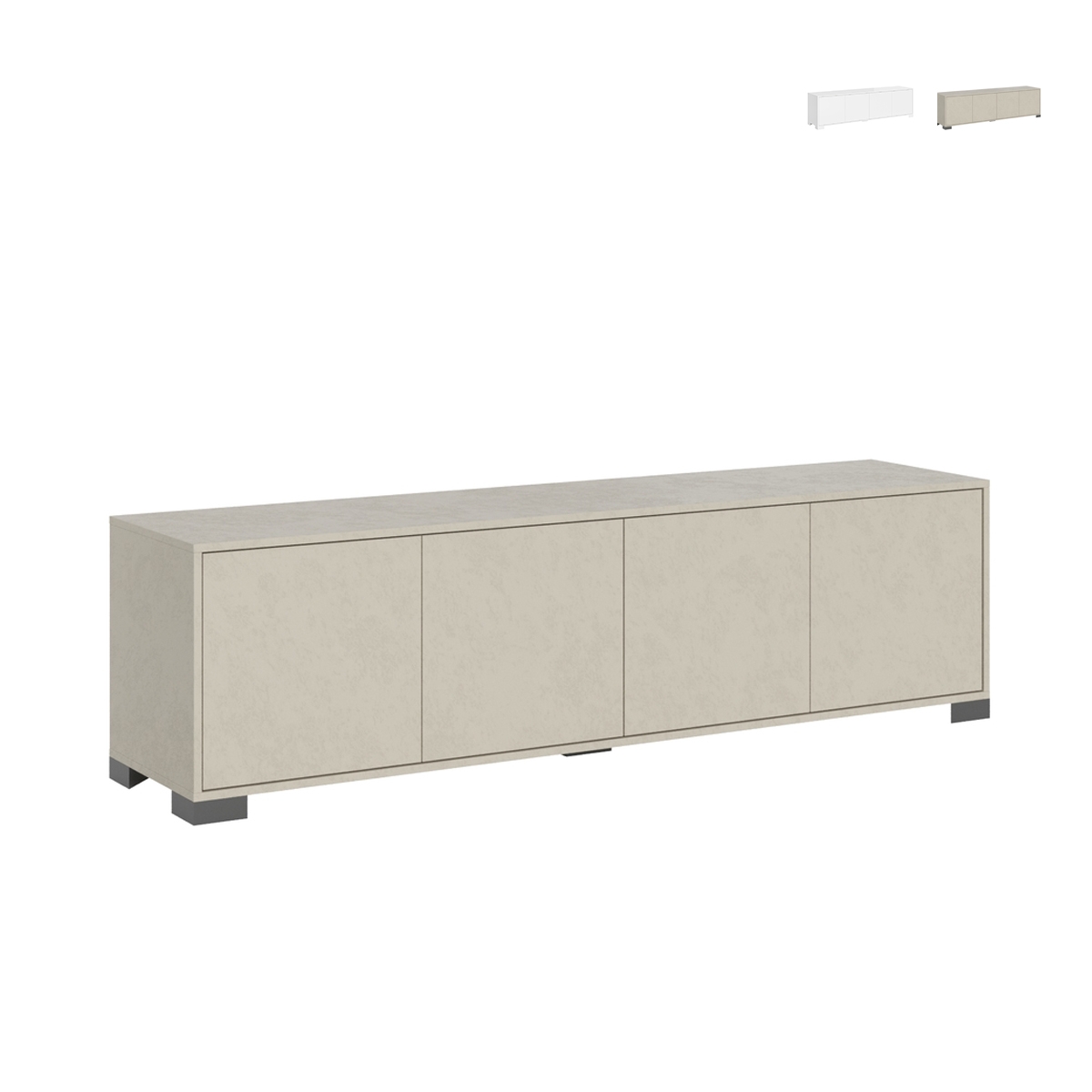 Meuble TV moderne sur pied pour salon 172x40x48 Lumina Promotion Meuble TV moderne sur pied pour salon 172x40x48 Lumina Promotion