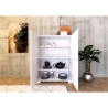 Buffet haut 4 portes pour salon cuisine gain de place 90x35x120 Lumina Choix