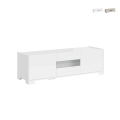 Meuble TV 3 portes 130x40x40 moderne pour salon Riflesso Promotion